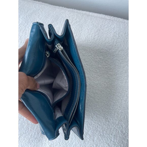 Michael Kors Teal Whitney Shoulder Bag - Picture 4 of 6